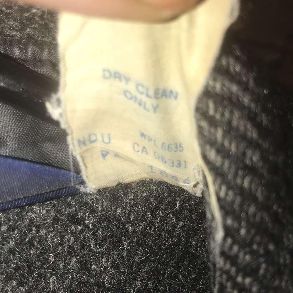 Vintage Wool Woolrich button up Coat - Picture 5 of 7